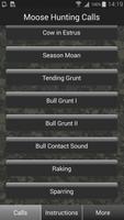 Moose Hunting Calls تصوير الشاشة 1