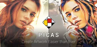 Picas - アートフォトエディタ、写真編集、映像効果