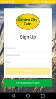 Garden City Cabs Plakat