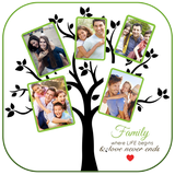 قاب عکس خانوادگی درخت