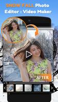 برنامه‌نما Snow Fall Photo Editor : Video Maker عکس از صفحه