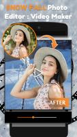 برنامه‌نما Snow Fall Photo Editor : Video Maker عکس از صفحه