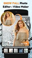 برنامه‌نما Snow Fall Photo Editor : Video Maker عکس از صفحه