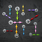 Scary Clock Pin Needle Puzzle! icono