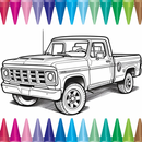 Pickup Truck Coloring Book APK