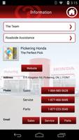 Pickering Honda captura de pantalla 3