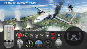 Uçak Uçuş Pilotu Simülatörü Ekran Görüntüsü 3