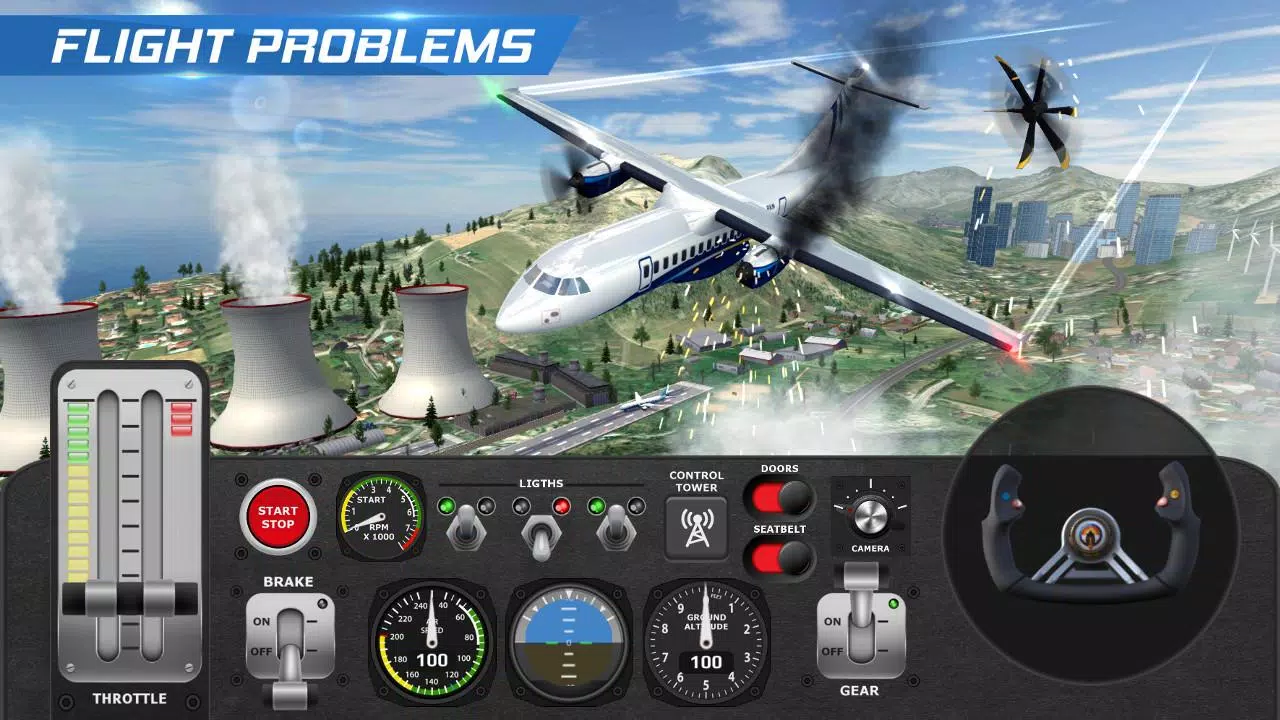 Baixar Simulador piloto de voo de avião 2.0 Android - Download APK Grátis