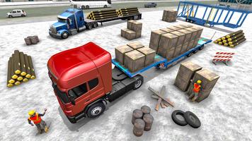 Euro Truck Driving Simulator постер