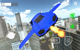 Flying Car Simulator ポスター