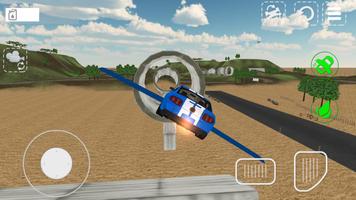 1 Schermata Flying Car Driving Simulator