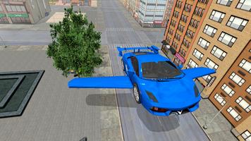 Flying Sports Car Simulator screenshot 2