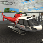Спасательный вертолет иконка