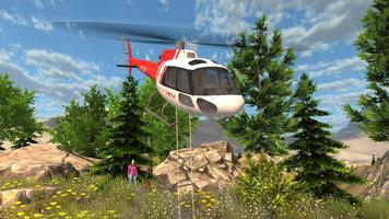 Helicopter Rescue Simulator ảnh chụp màn hình 1