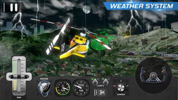 Helicopter Flight Pilot โปสเตอร์