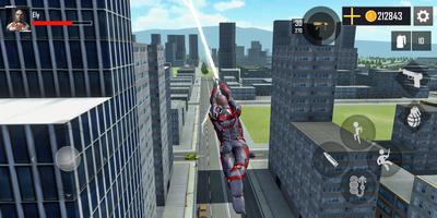 Super Hero Rope Crime City screenshot 1