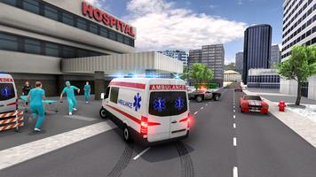 پوستر Ambulance Simulator Car Driver