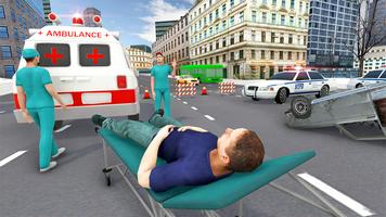 برنامه‌نما Ambulance Simulator Car Driver عکس از صفحه