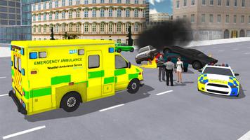 برنامه‌نما Ambulance Simulator Car Driver عکس از صفحه