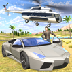 Helicopter Flying Car Driving icon