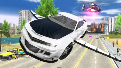Descargar XAPK de Flying Car Transport Simulator