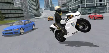 Police Motorbike City Driving