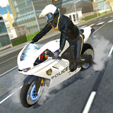 Police Motorbike City Driving آئیکن