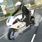 Police Motorbike City Driving icon
