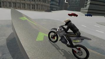 Police Motorbike Driving capture d'écran 2