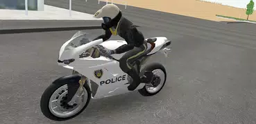 Полицейский мотоциклист
