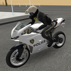 Police Motorbike Road Rider icon