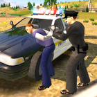 Crime City Police Car Driver أيقونة