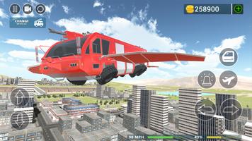 2 Schermata Fire Truck Flying Car