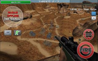 Sniper Commando Shooter 3D capture d'écran 2