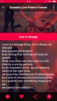 Greatest Love Poems Forever captura de pantalla 3