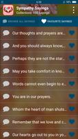 Condolence & Sympathy Sayings screenshot 2