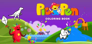 PicPen 著色本:一個適合兒童的遊戲(不能超過50個字元)