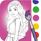 Princess Coloring Book👸🎨 icône