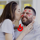 WASticker kiss stickers icône