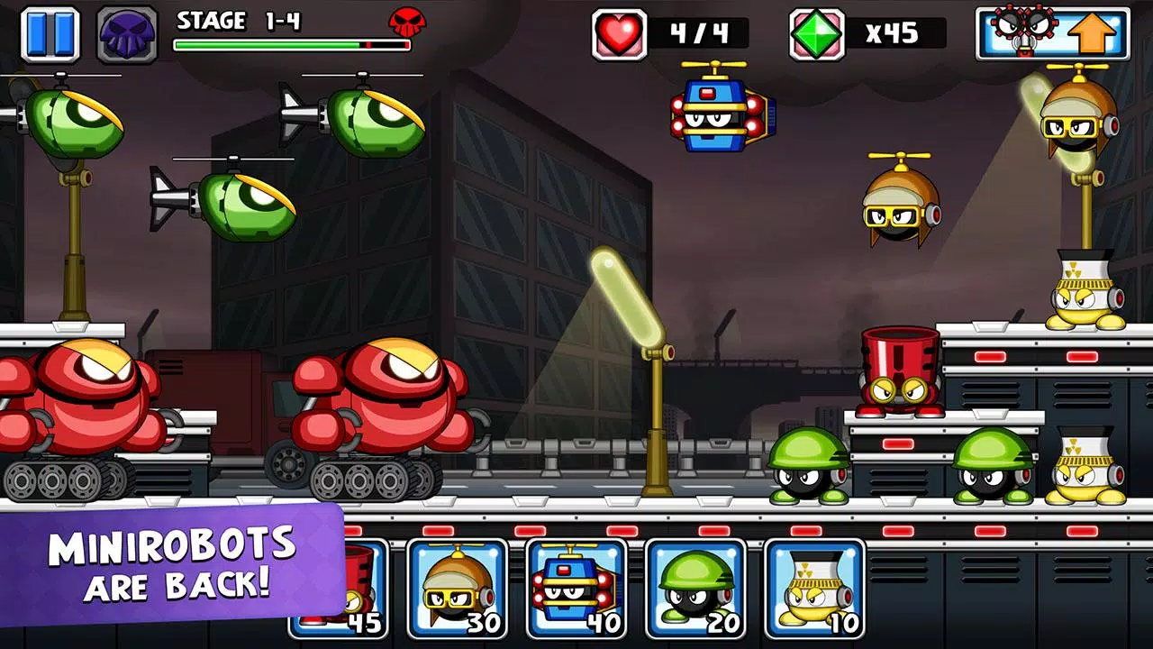 Tiny Defense 2 - Mini Robot Wars Latest Version 1.0.4 for Android