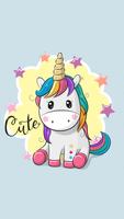 Cute Unicorn Wallpapers الملصق