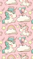 Cute Unicorn Wallpapers تصوير الشاشة 3