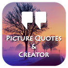 Picture Quotes and Creator icono