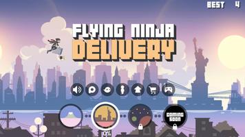 Flying Ninja : master of delivery captura de pantalla 1
