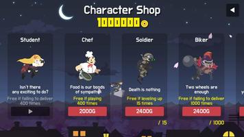 Flying Ninja : master of delivery screenshot 2