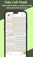 Fake Call &  Chat Prank syot layar 2