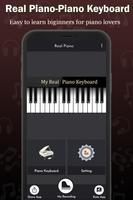 Real Piano plakat