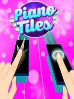 Pink Piano Tiles الملصق