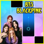 KPOP Piano Black Pink Tiles