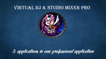 Virtual DJ & Studio Mixer Pro Affiche